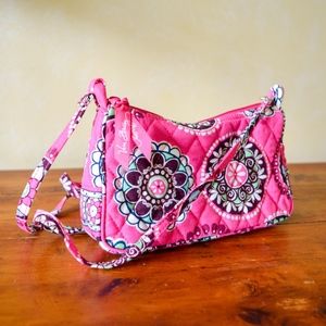 NWOT Vera Bradley Small Crossbody in Cupcake Pink